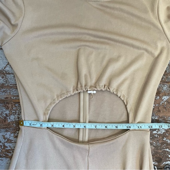 Zara W&B Cutout Long Sleeve Jumpsuit - Picture 11 of 16